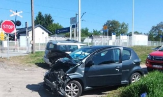 Zderzenie z lokomotywą w Zgierzu