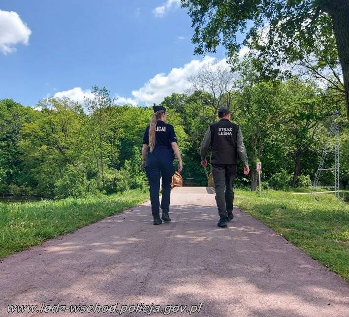 Wspólna misja dla bezpieczeństwa: Policjanci i leśnicy razem patrolują okolice zbiorników wodnych